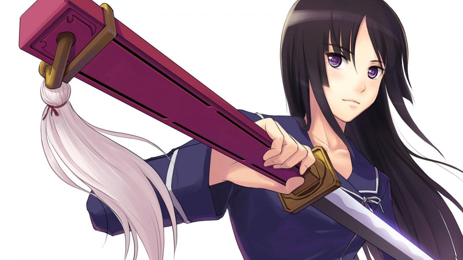 Anime Purple Eyes Wallpapers - Top Free Anime Purple Eyes Backgrounds ...