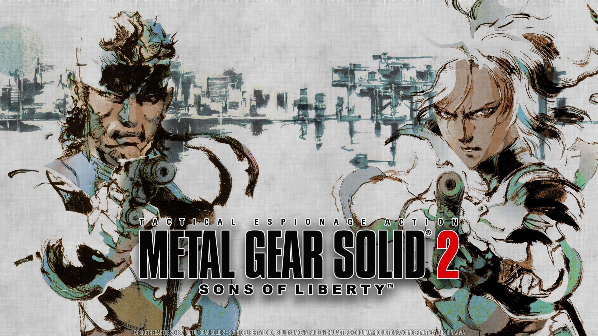 1920x1080 Download wallpaper 1920x1080 metal gear solid 2 sons