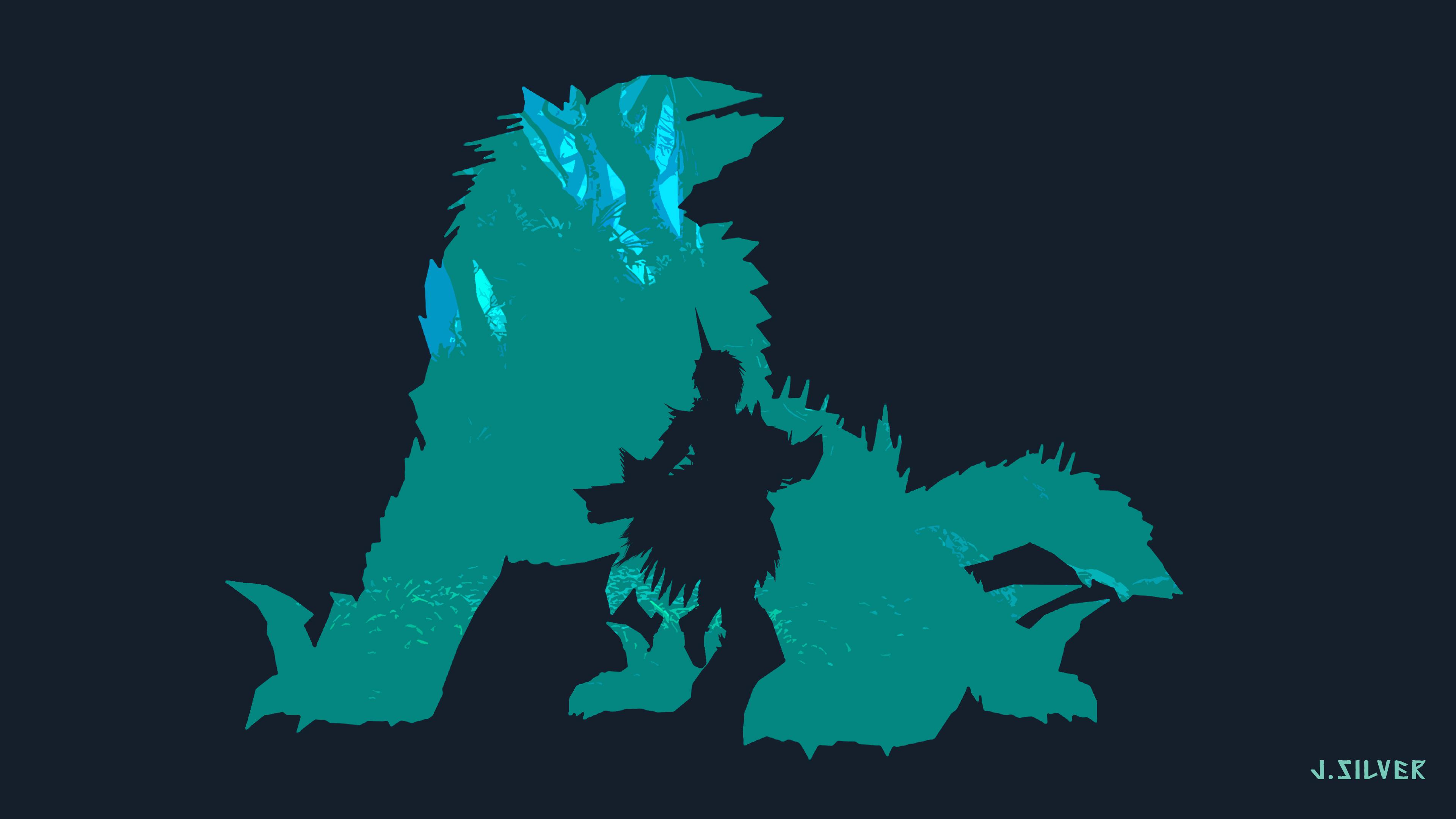 3840x2160 Zinogre Light Bowgun wallpaper