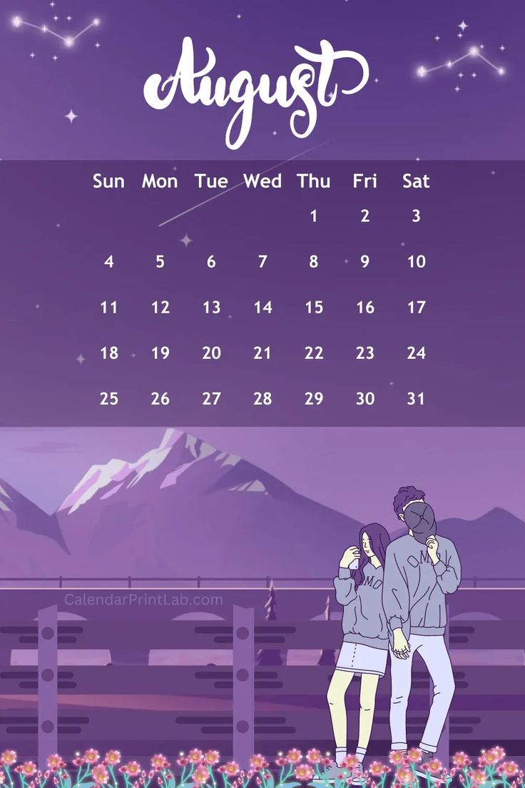 August 2024 calendar wallpapers top free august 2024 calendar