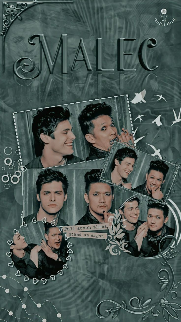736x1309 Wallpaper edit malec and alec