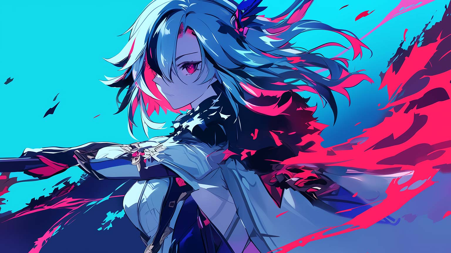 1536x864 Genshin Impact Arlecchino Desktop