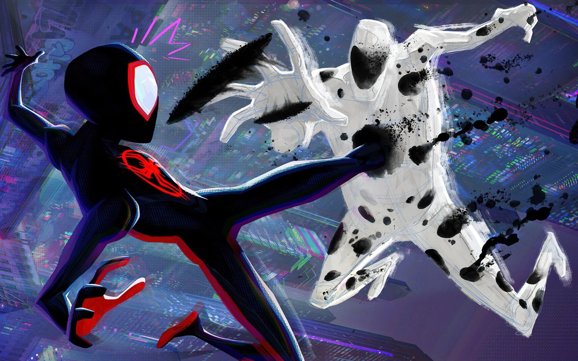 1920x1200 Spider Verse Wallpaper 4K