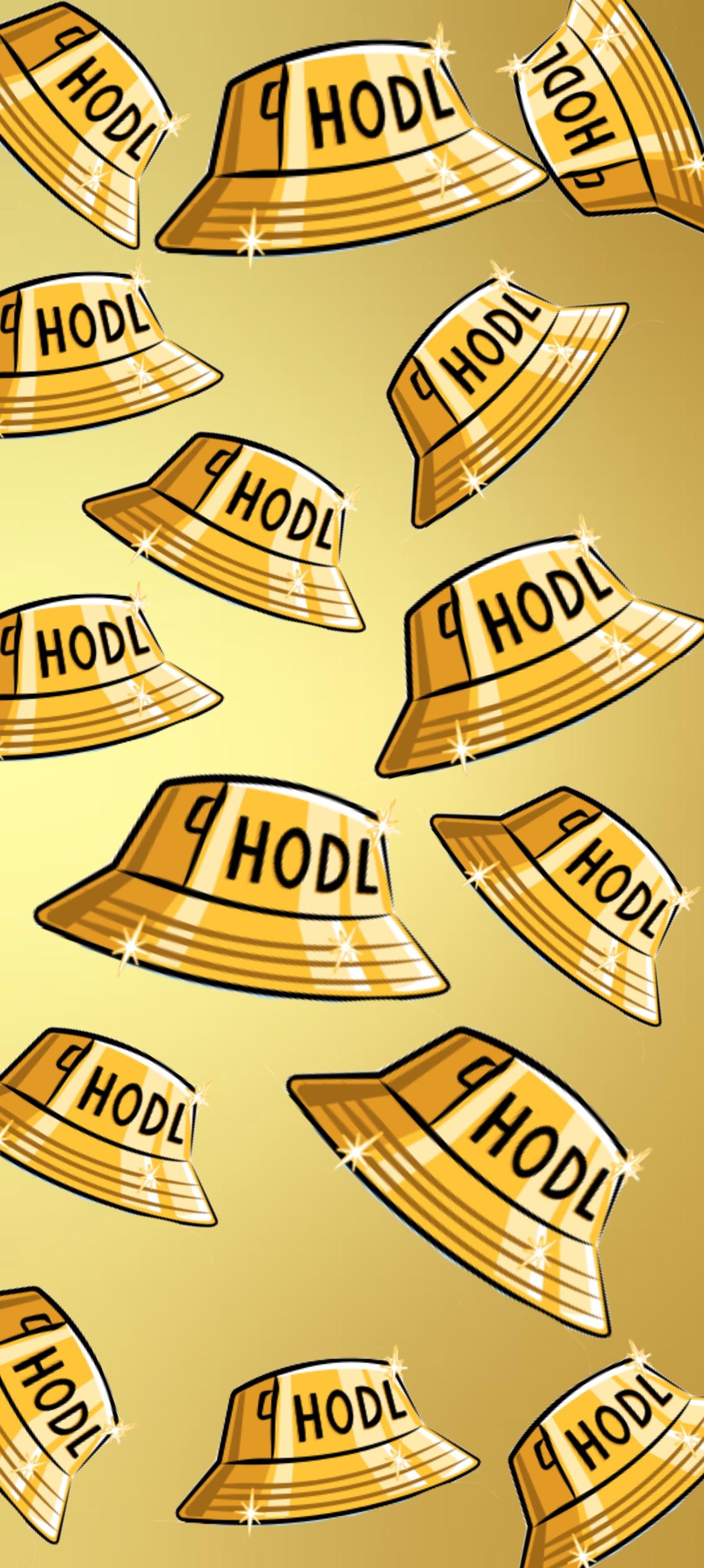 1344x2992 ⭐️HODL PHONE WALLPAPER⭐️