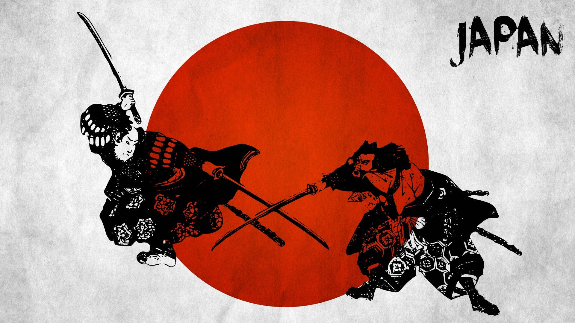 1920x1080 Download free Japanese Samurai Flag