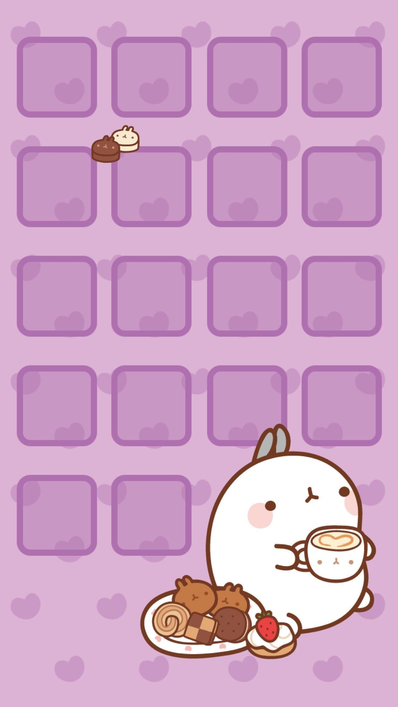 1280x2272 iphone wallpaper tumblr kawaii Google. ➢ ❝ Molang