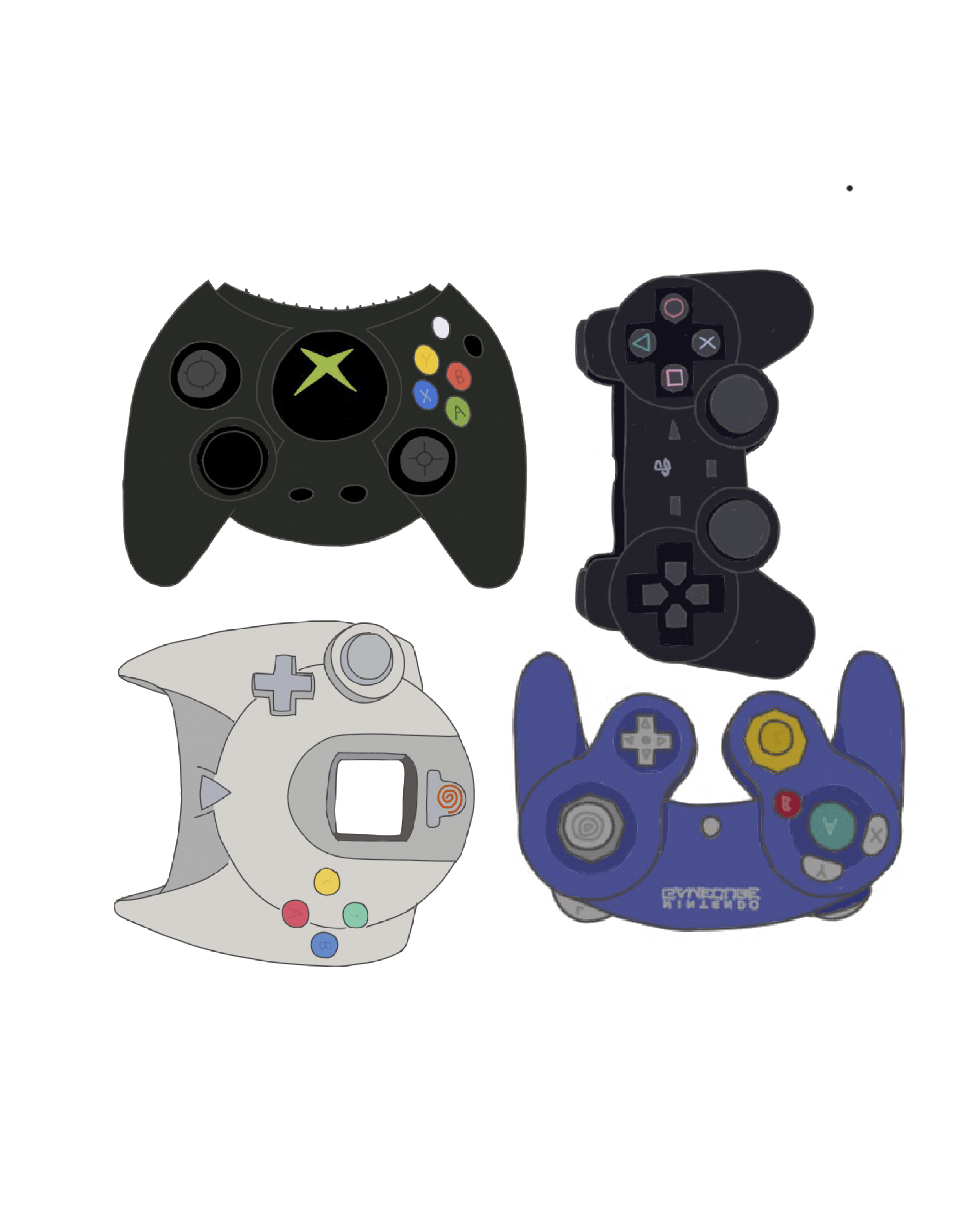 3800x4800 Sega Dreamcast, Nintendo Gamecube .es
