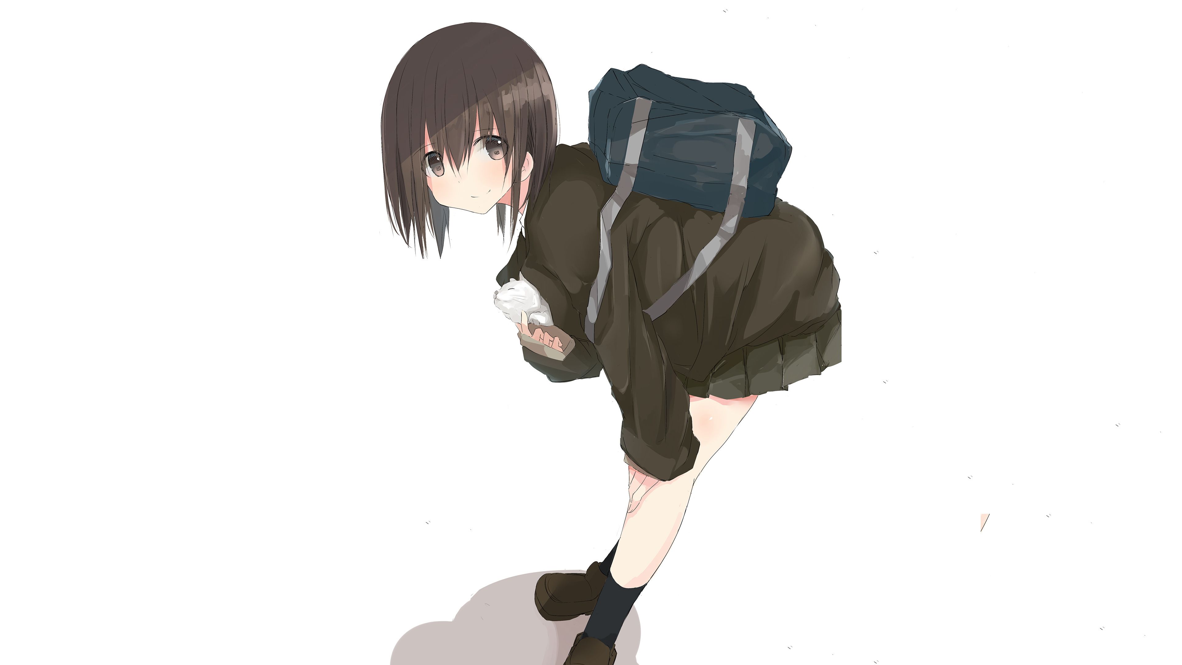 3840x2160 wallpaper 3840x2160 cute, anime girl