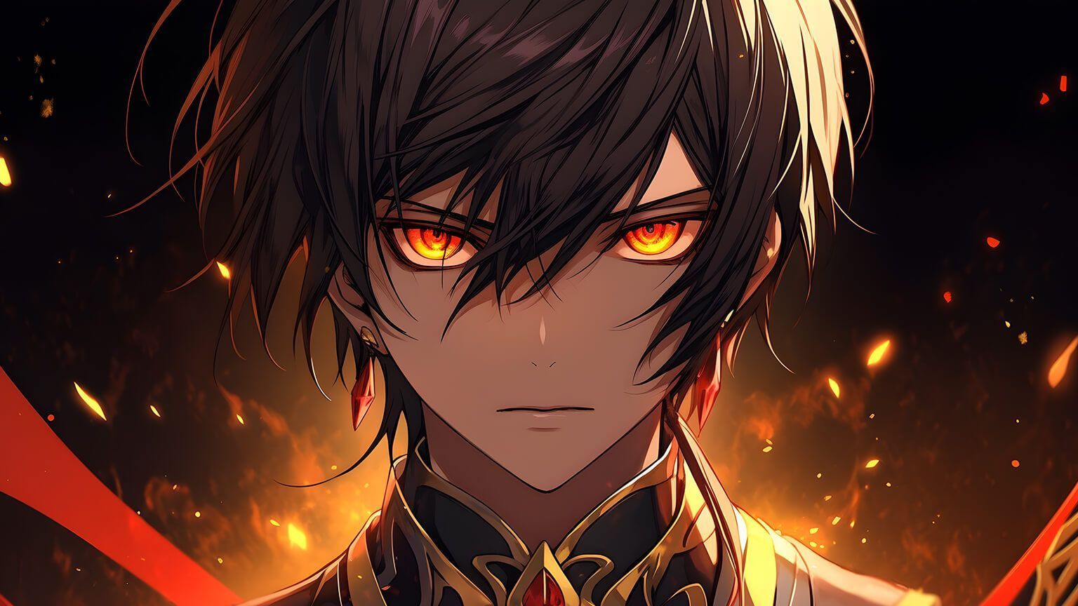 1536x864 Code Geass Lelouch Glowing Eyes 4k