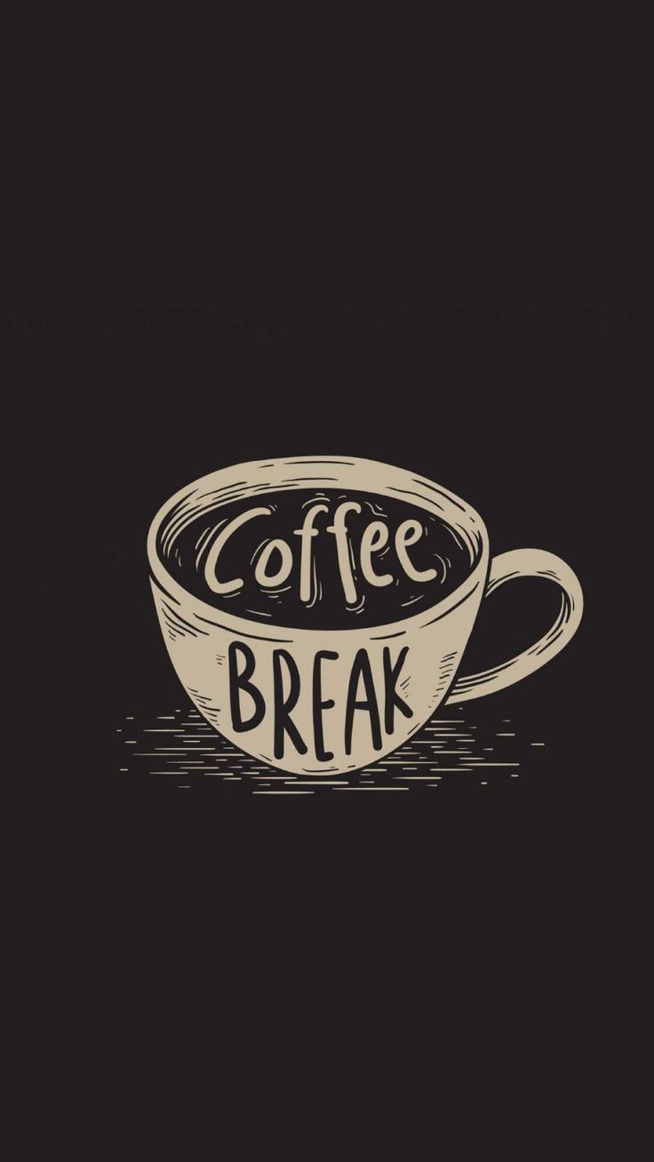 736x1308 Coffee Break iPhone Wallpaper