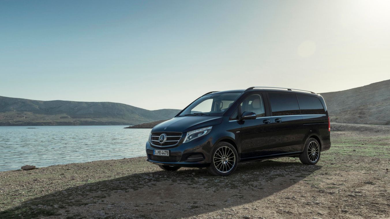 1352x760 Mercedes V Class Wallpaper