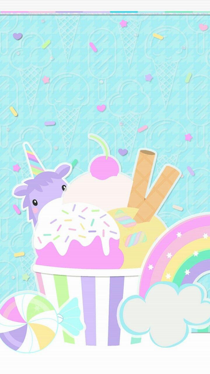 720x1280 Sundae Clipart Wallpaper Rainbow Wallpaper