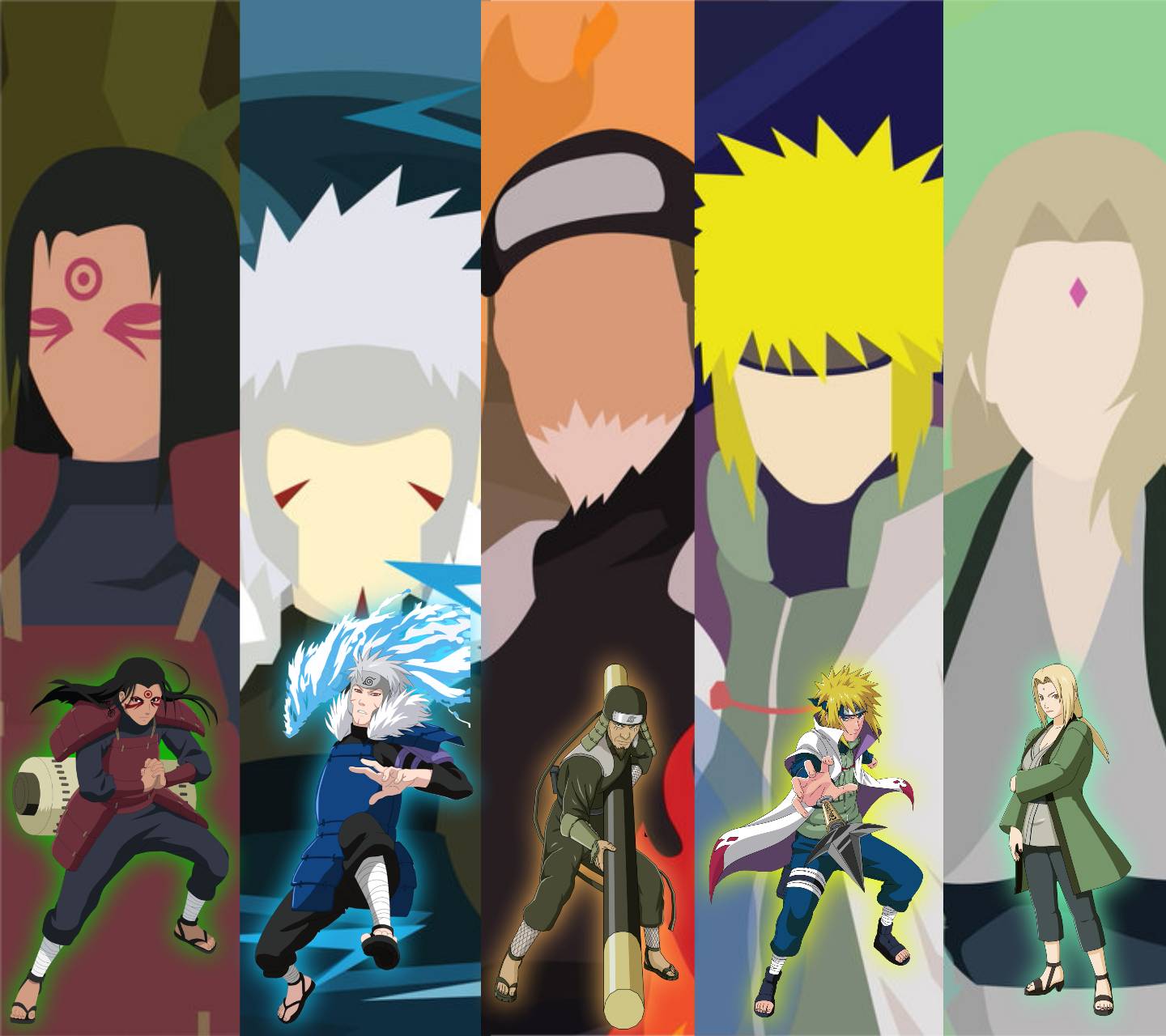 Naruto All Hokage Wallpapers - Top Free Naruto All Hokage Backgrounds -  WallpaperAccess