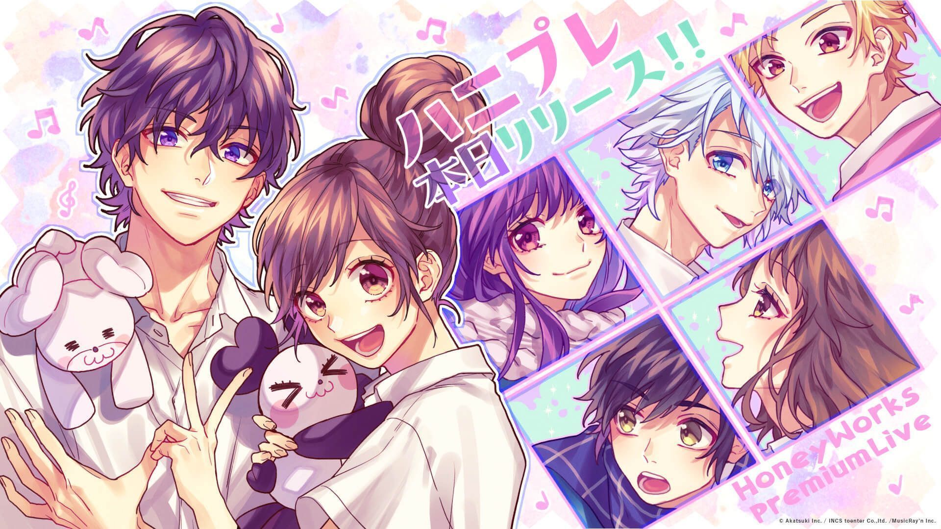 1920x1080 rhythm game, HoneyWorks Premium