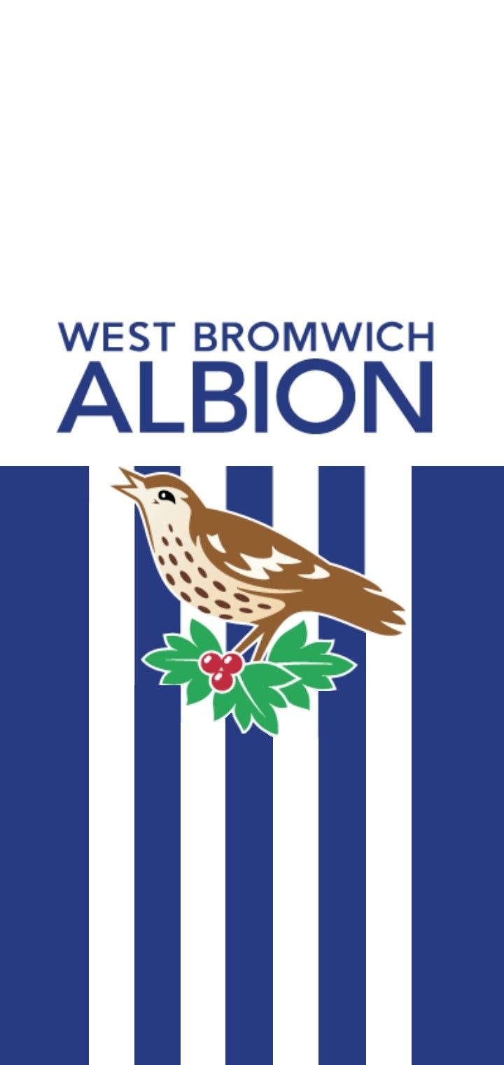 720x1520 WEST BROMWICH ALBION LOGO WALLPAPER