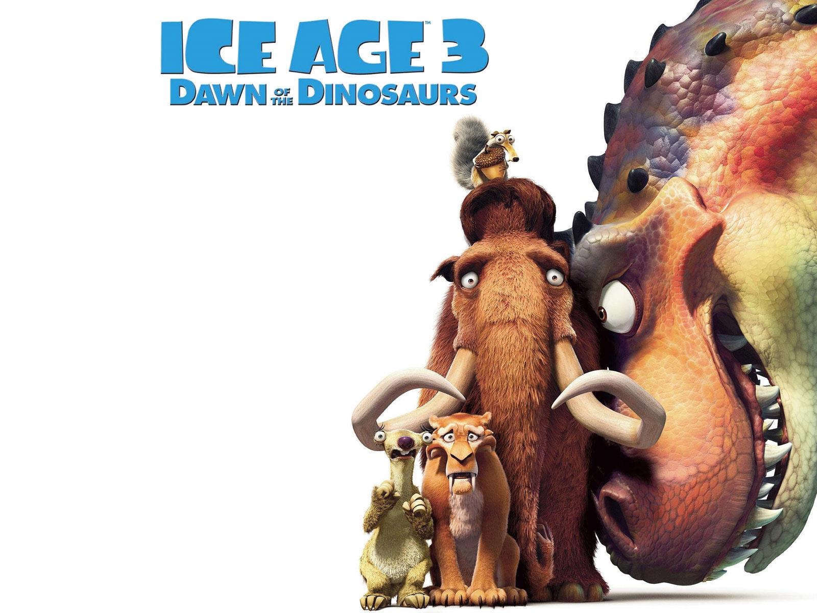 1600x1200 ICE Age 3 widescreen wallpaper