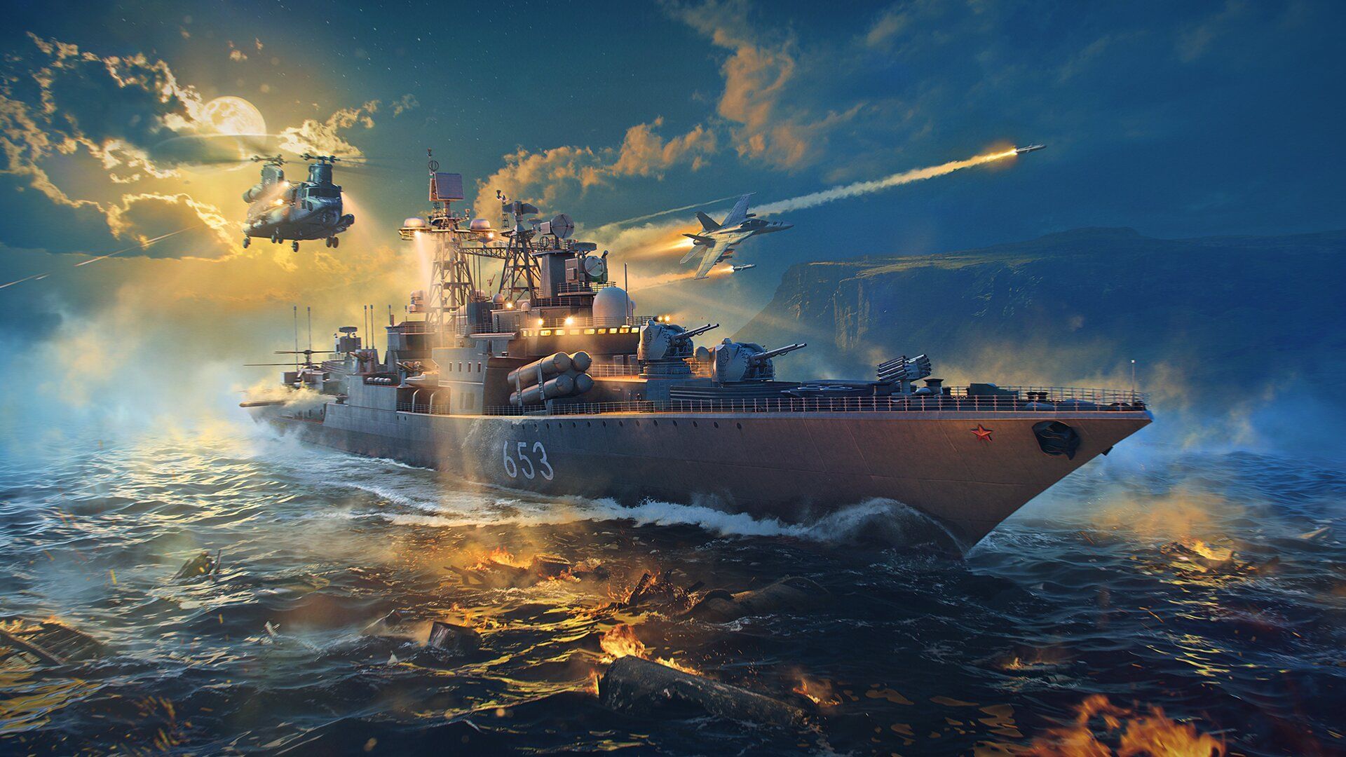 1920x1080 News Warships: Naval Battles