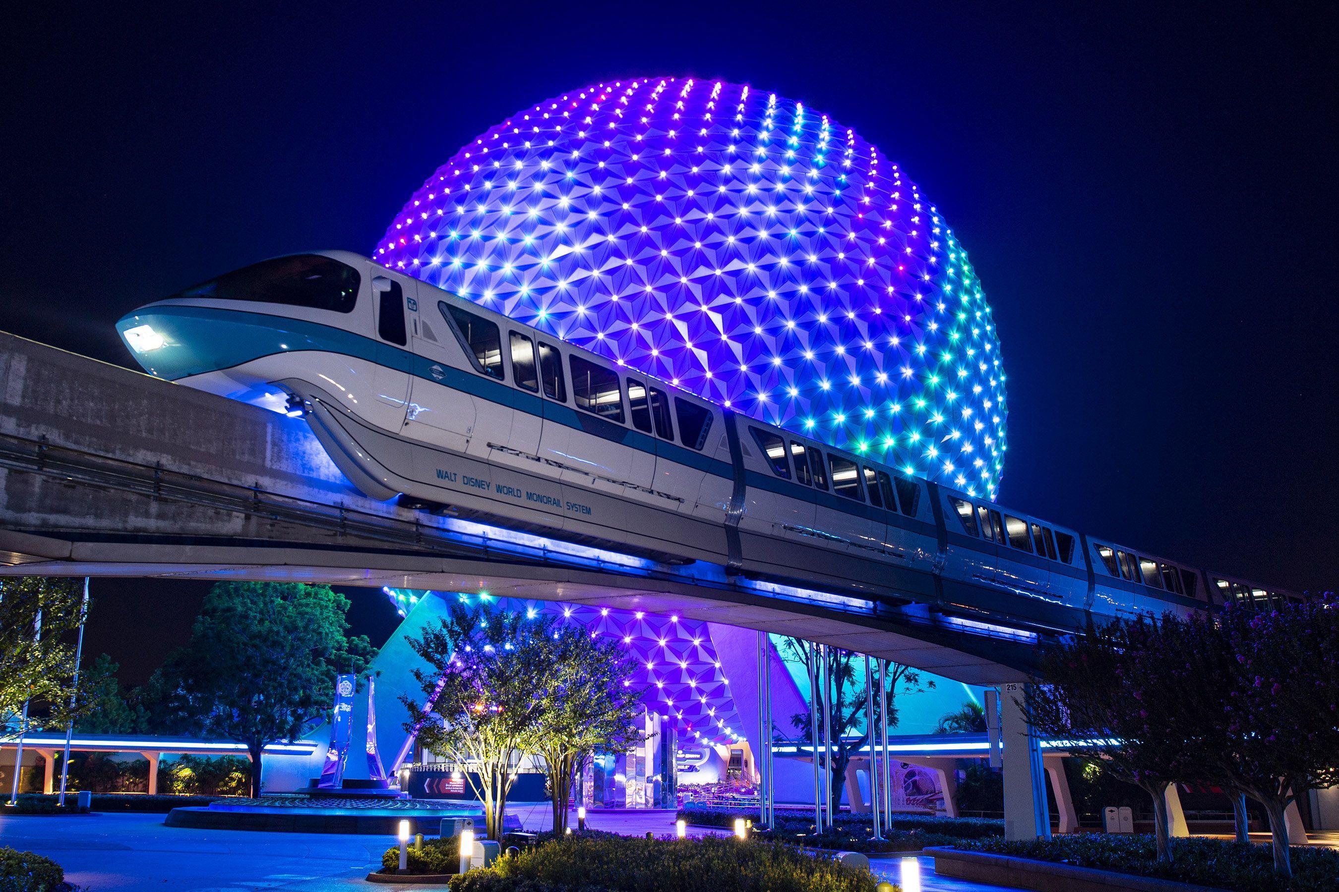 2700x1800 Disney Parks on X: Each Monorail train