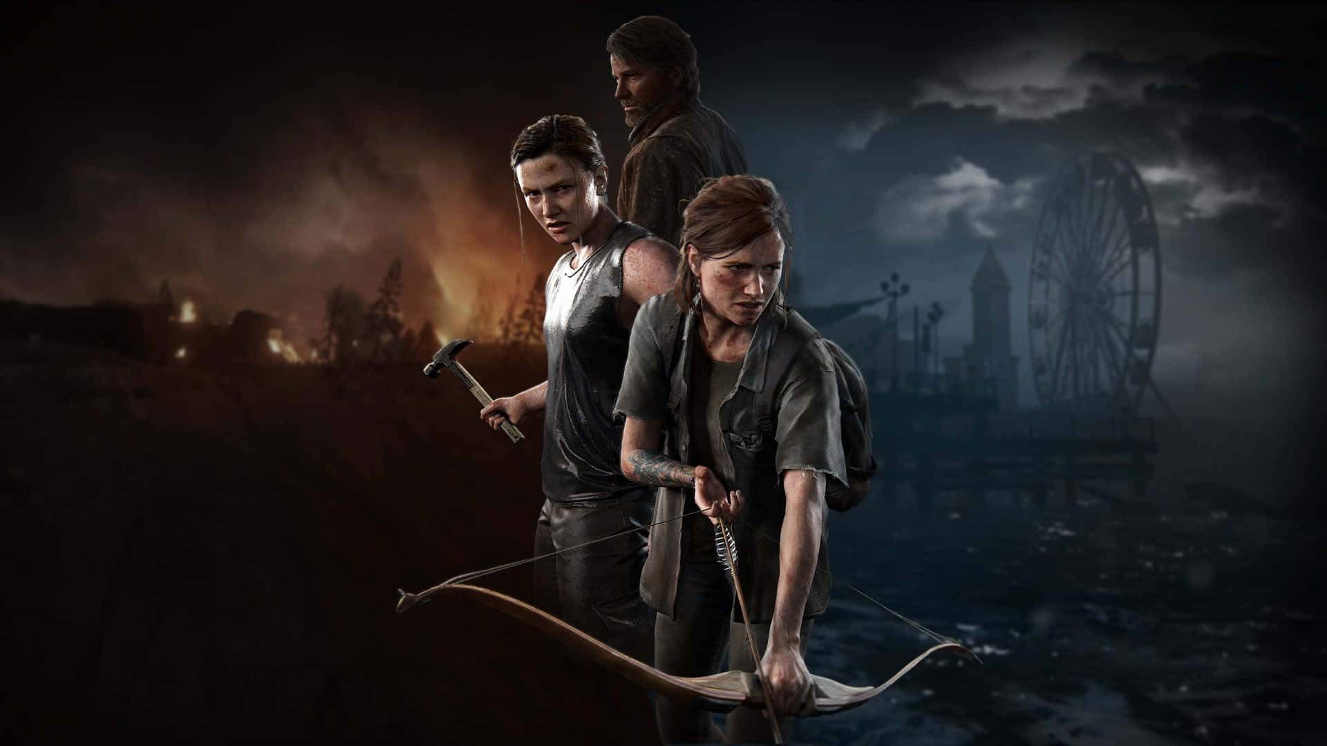 1920x1080 Download Ellie and Joel exploring