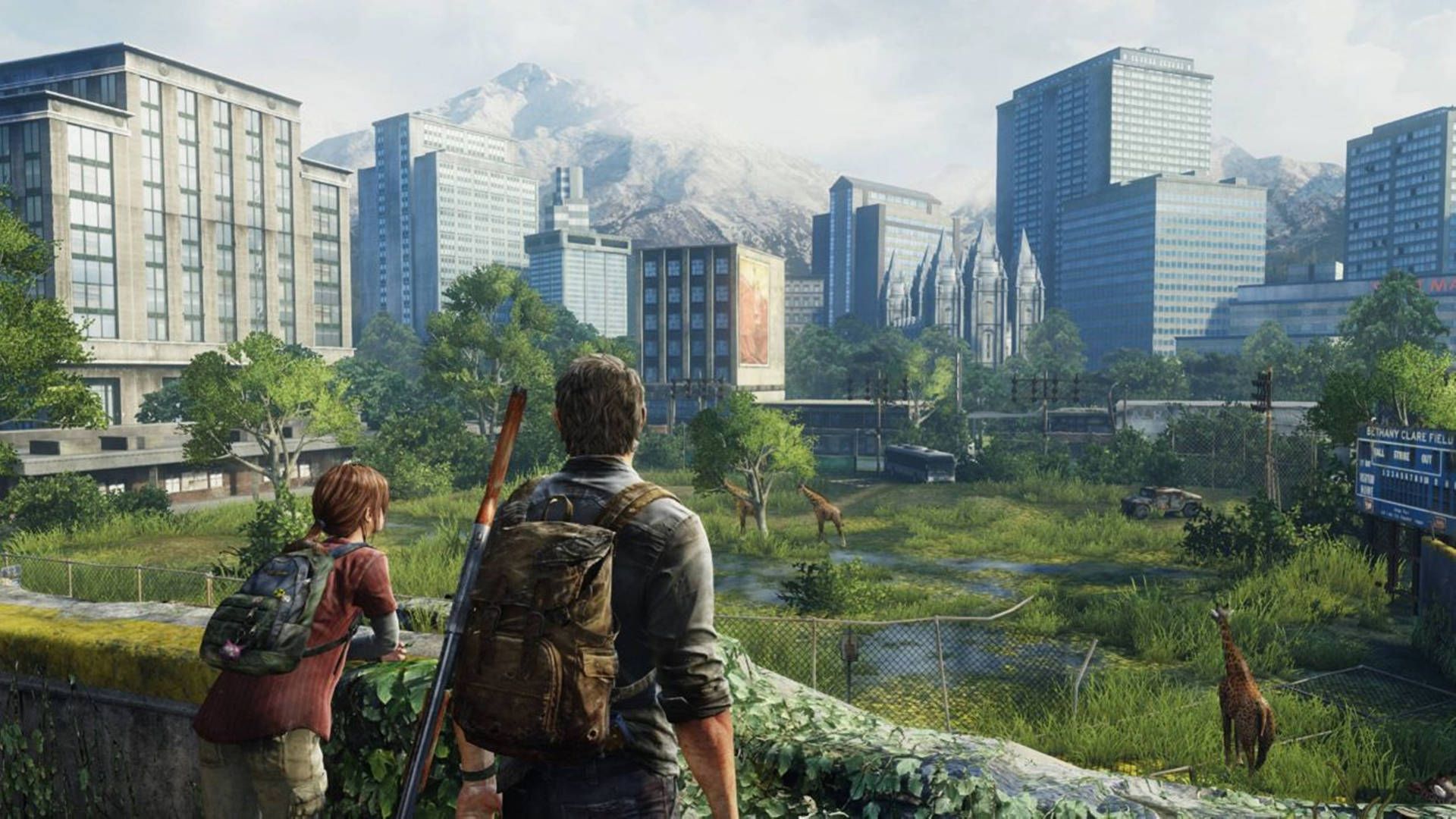 1920x1080 Download free Ellie Williams And Joel