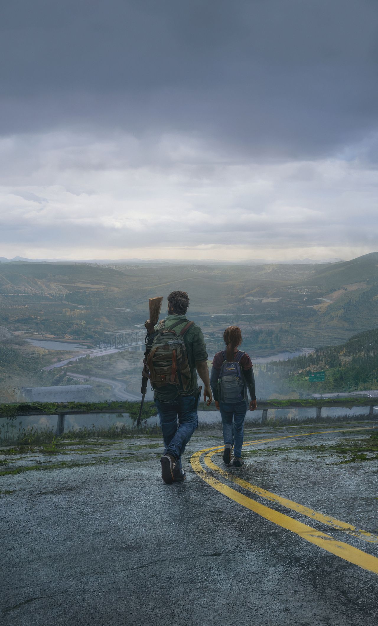 1280x2120 Ellie And Joel iPhone , HD