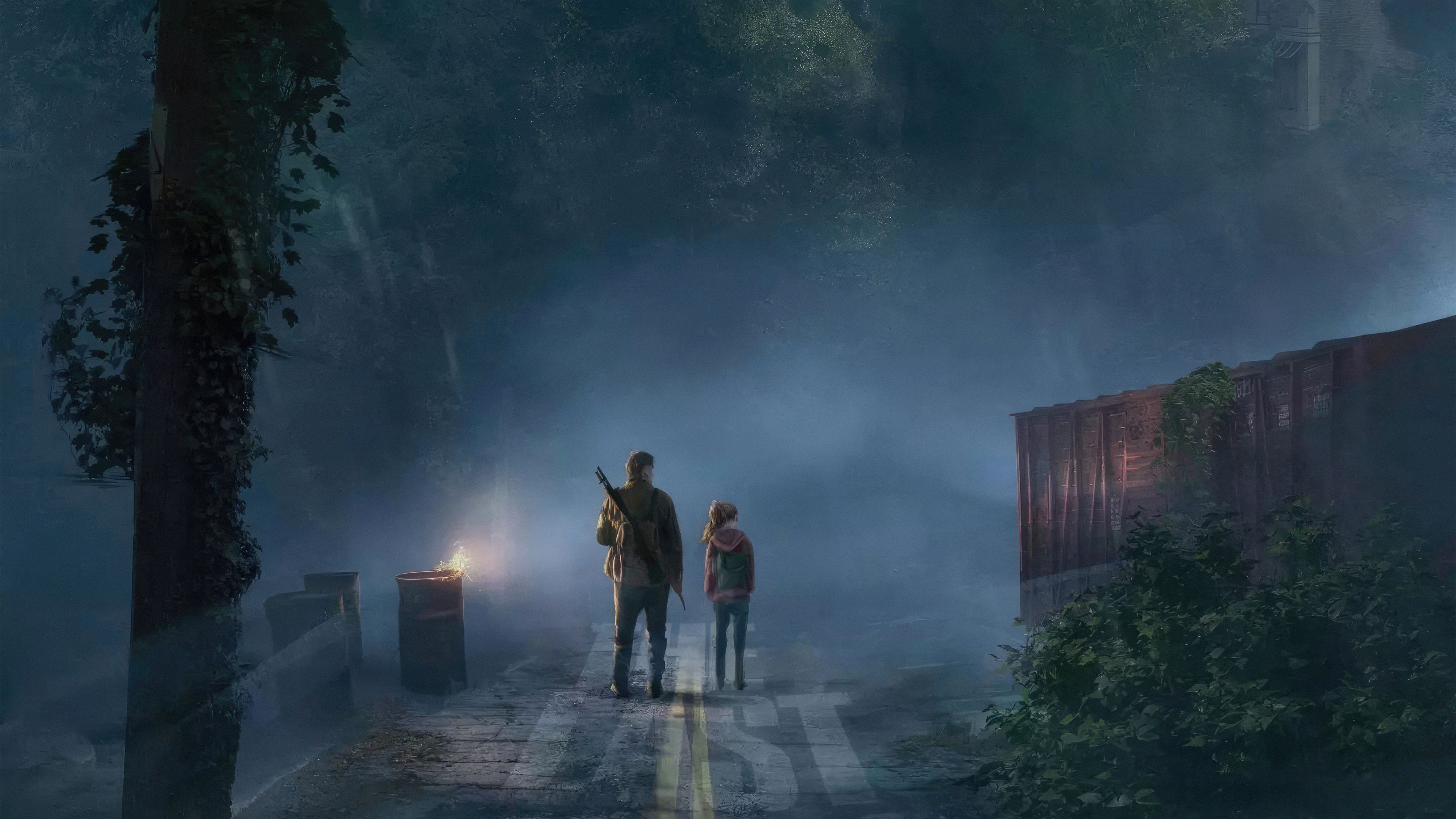 3840x2160 Ellie And Joel Wallpaper, HD