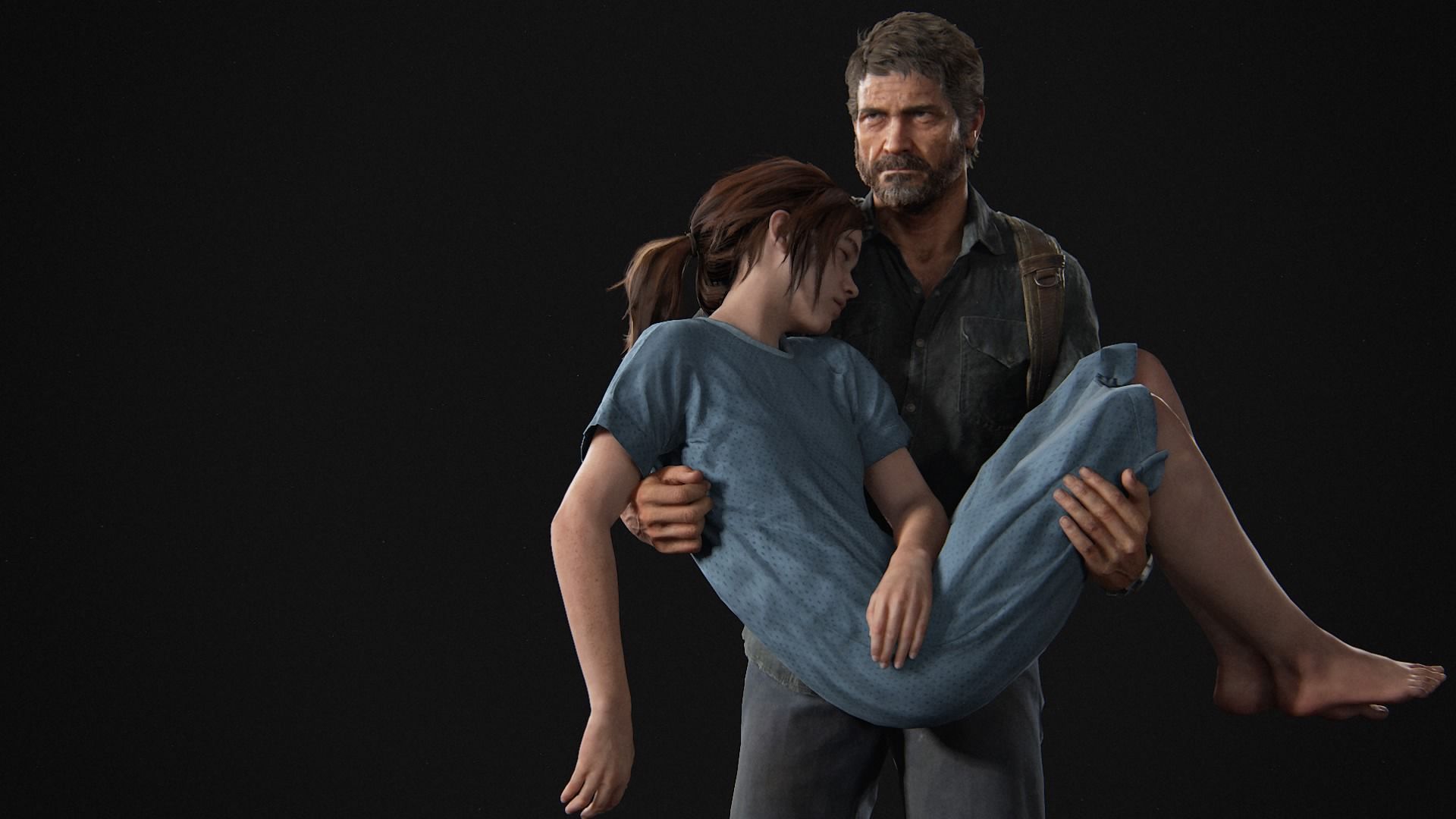 1920x1080 Ellie Williams, Joel Miller, video game
