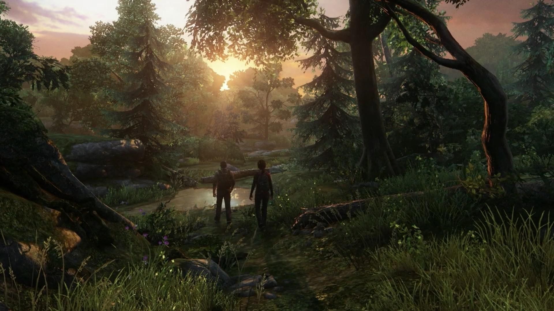 1920x1080 HD wallpaper: Joel and Ellie Last
