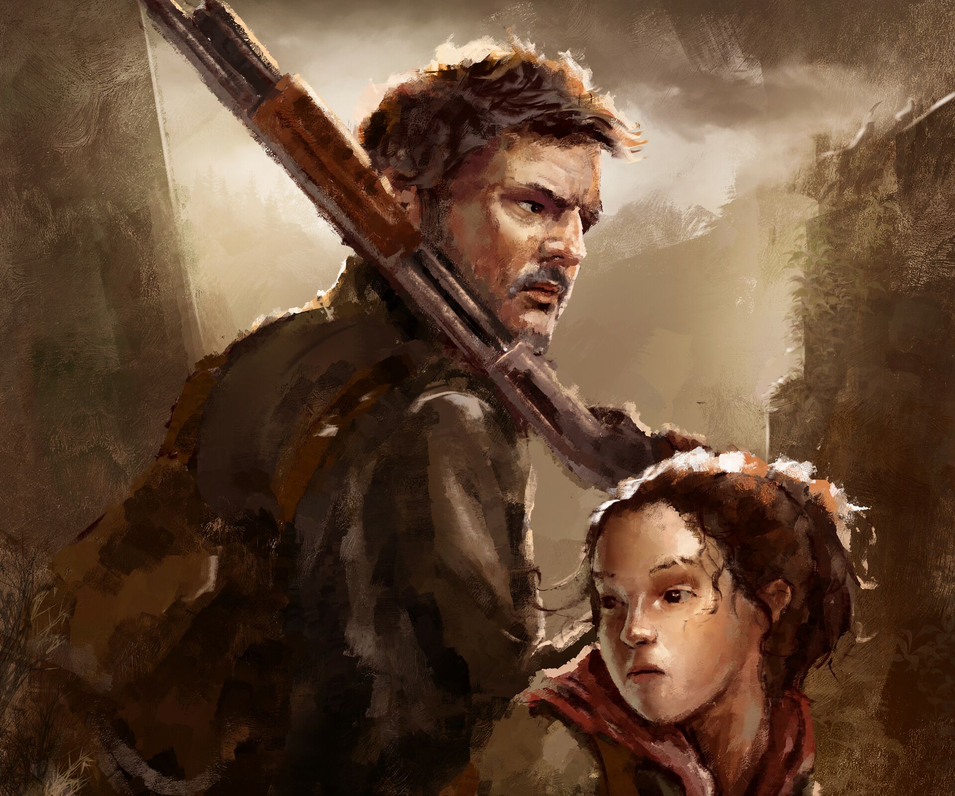 1920x1600 Apocalyptic Duo HD Wallpaper