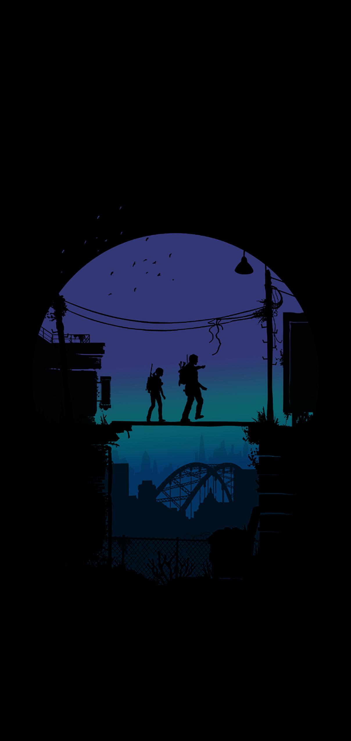 1208x2550 Joel and Ellie : The Last of Us