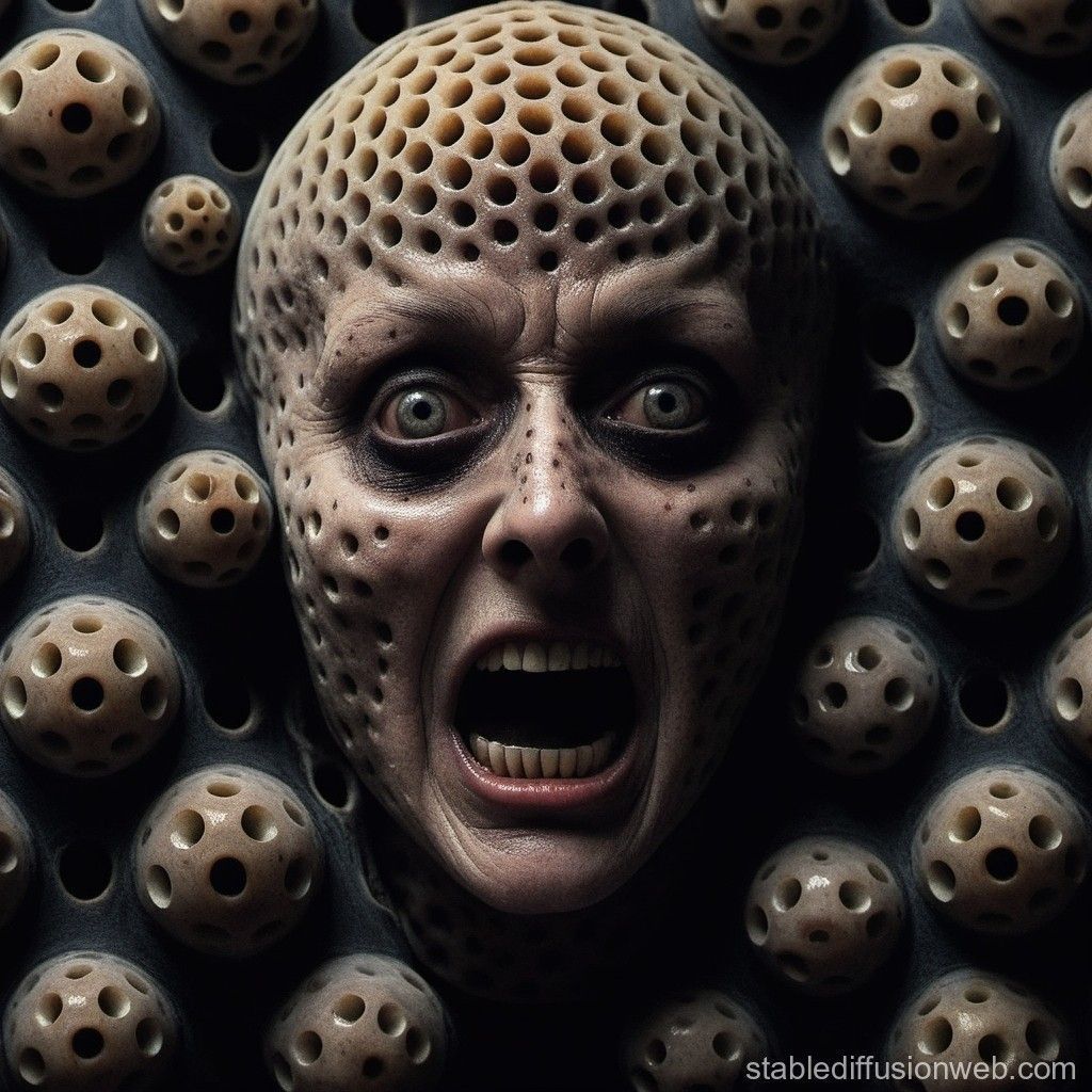 1024x1024 Fear and Trypophobia: A Horror Style