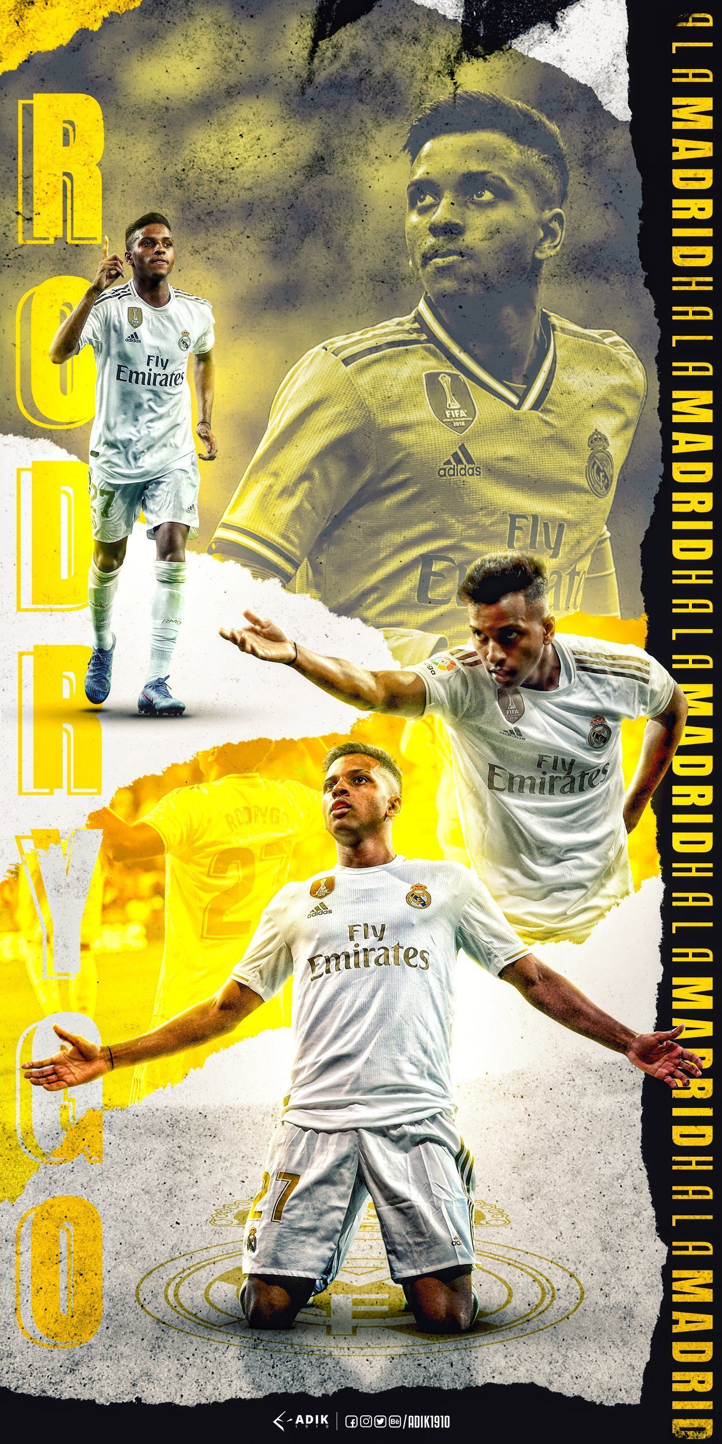 1440x2880 Rodrygo #Real #Madrid #FootballDesign