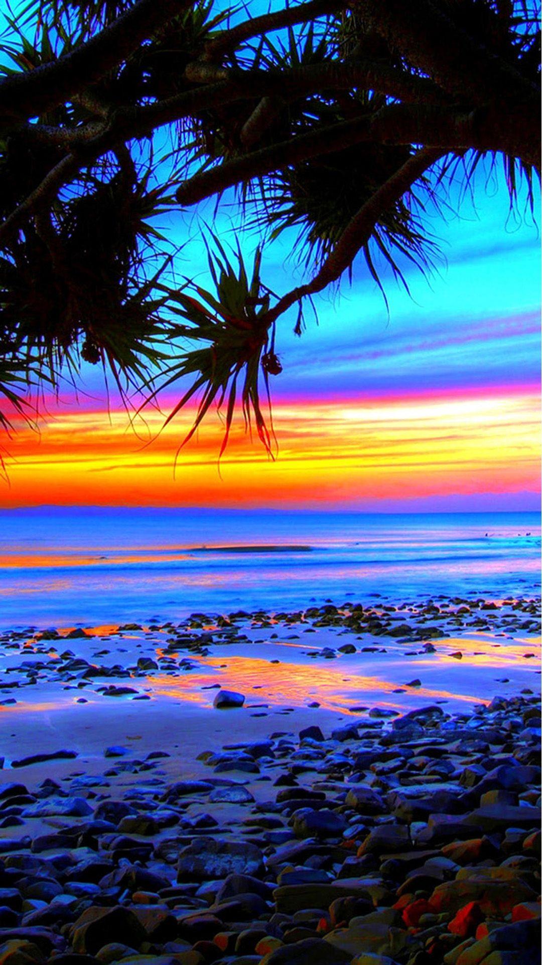 1080x1920 Hình nền Bãi biển đẹp cho iPhone 6 Plus HD.  Đẹp nhất