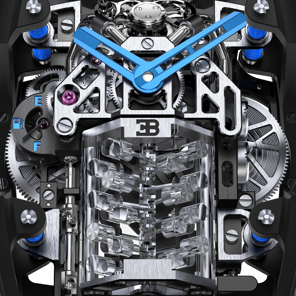 1000x1000 The Jacob & Co. X Bugatti Chiron Tourbillon