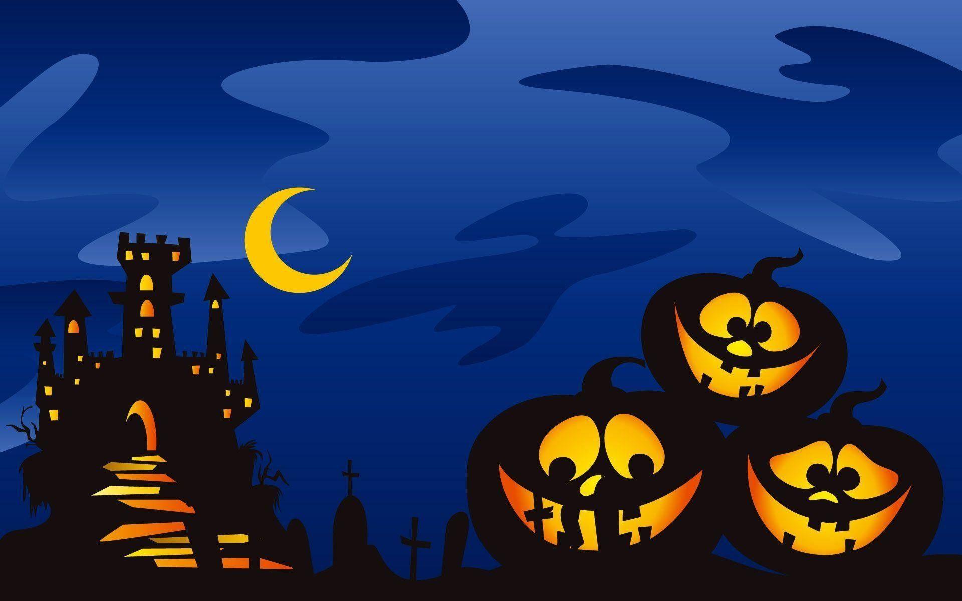 1920x1200 Funny Halloween Wallpaper