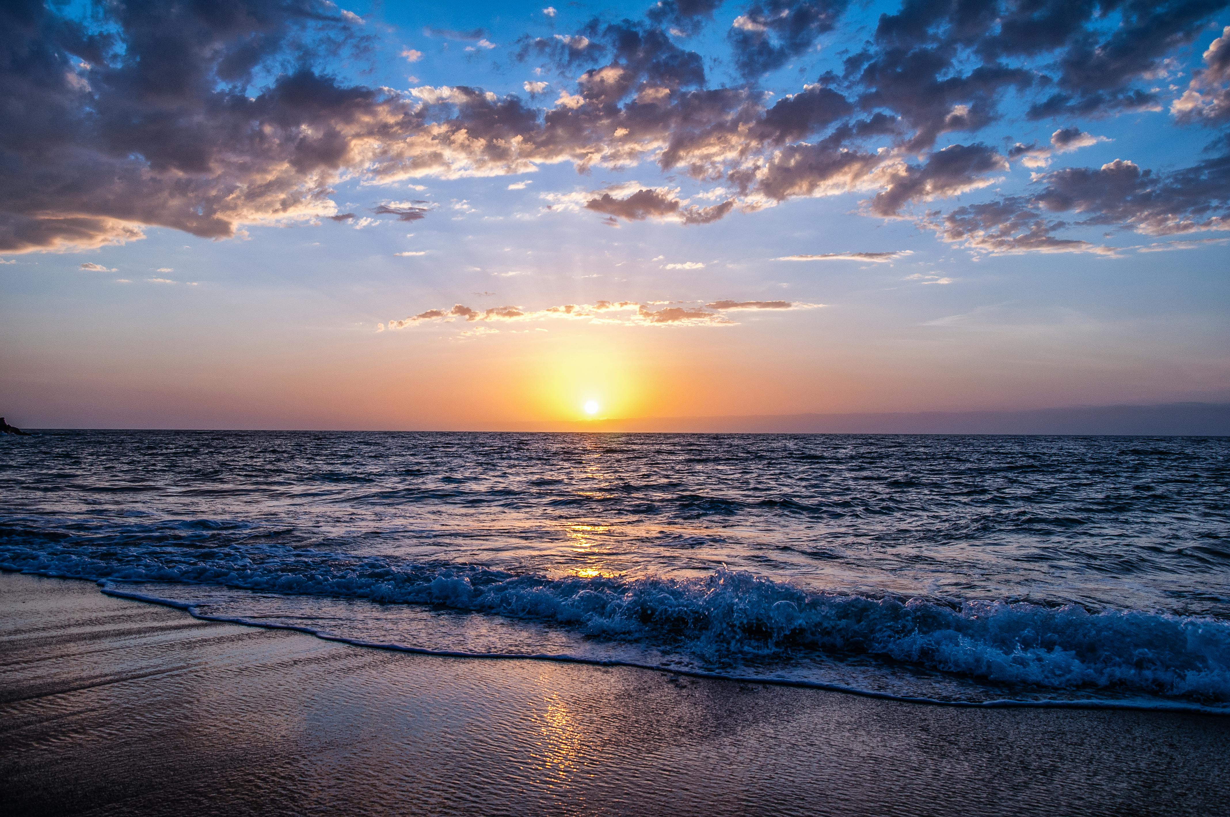 4274x2839 Sunset Beach Photo, Download The BEST