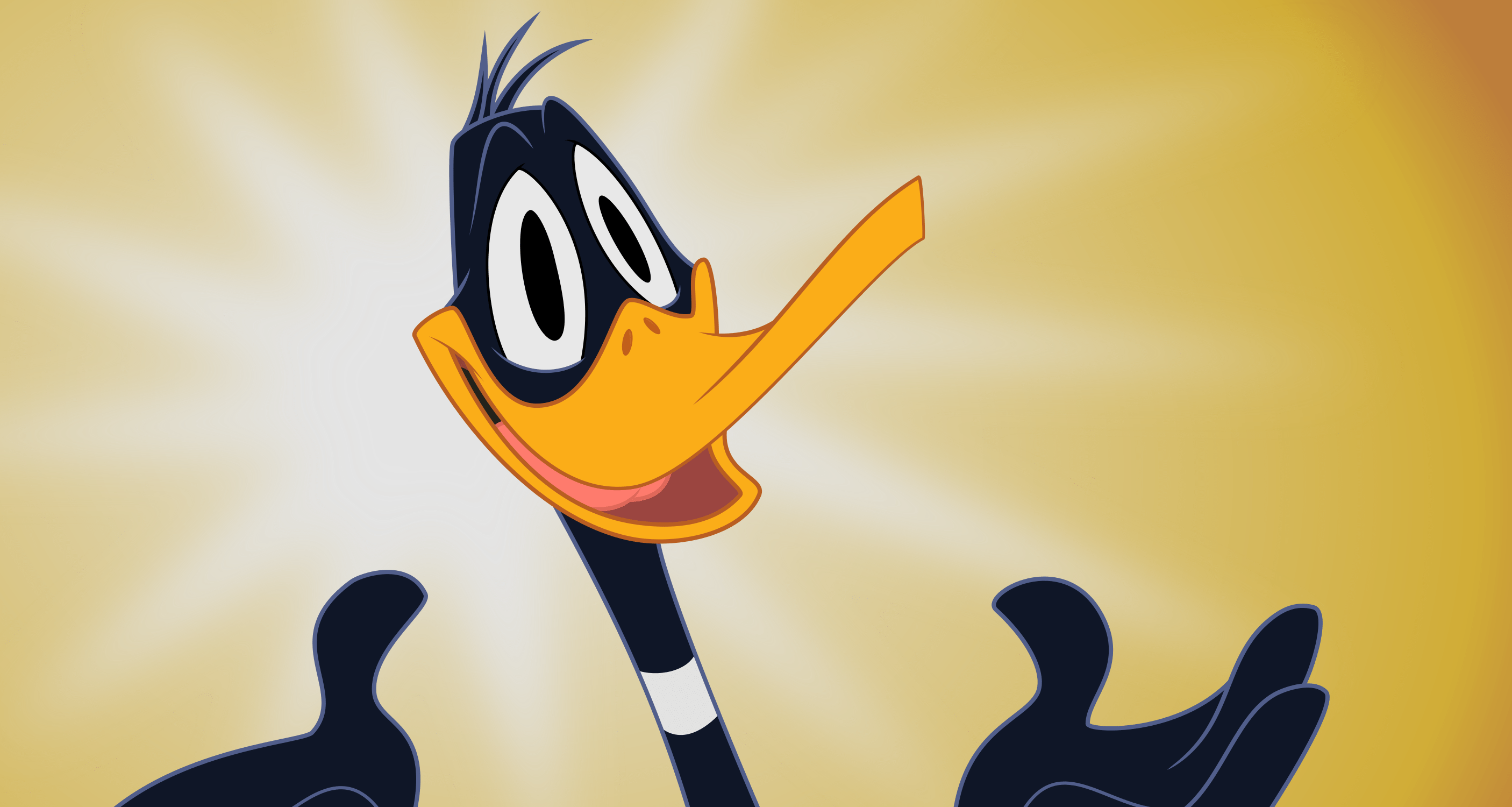 2812x1500 Daffy Duck Wallpaper