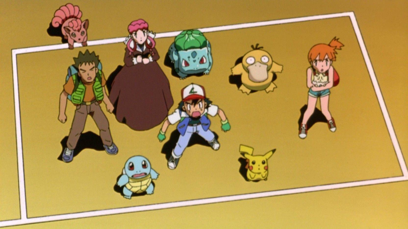 1664x936 Athah Anime Pokémon Bulbasaur Vulpix Nurse Joy Psyduck