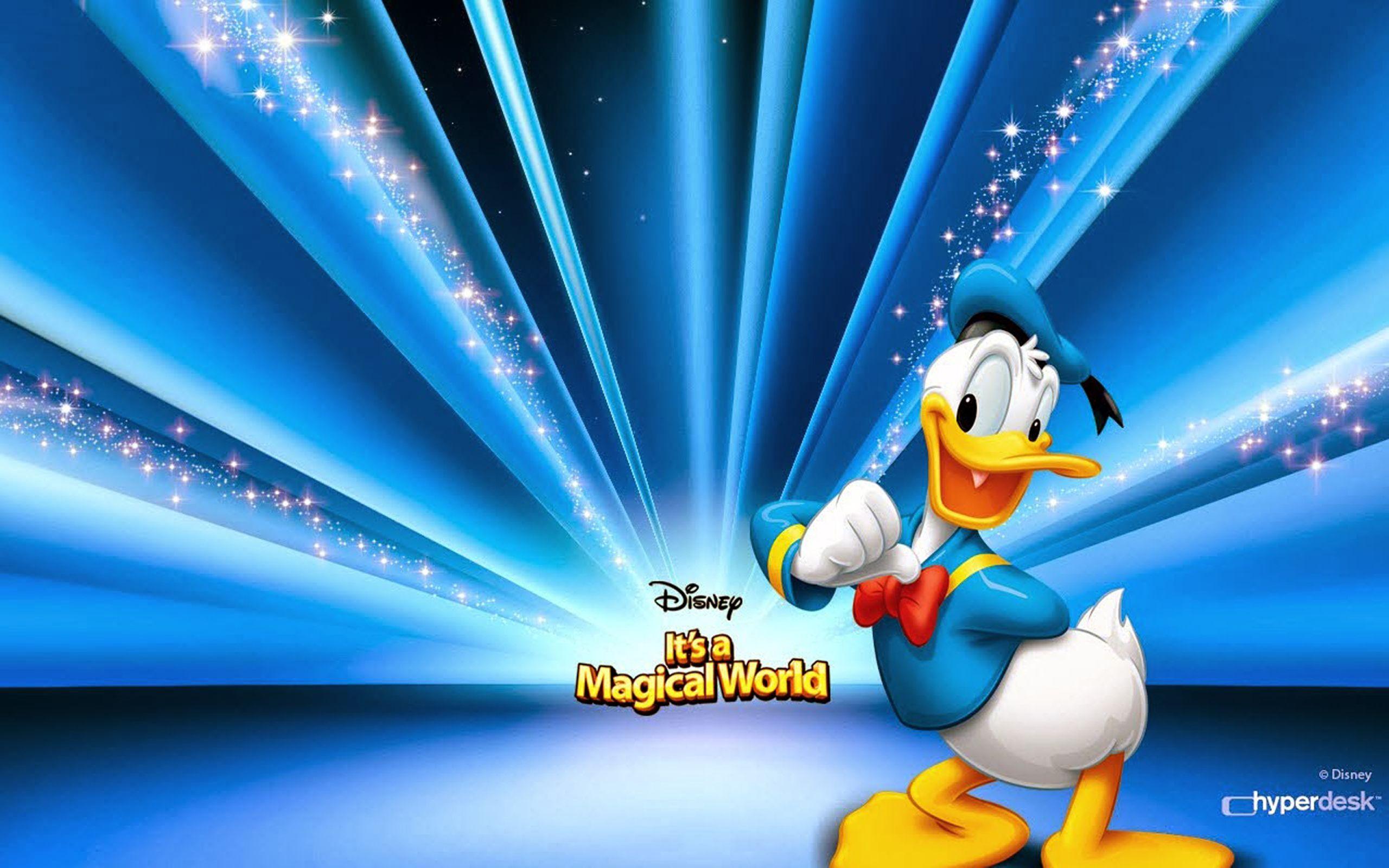 2560x1600 Disney It'sa Magical World Donald Duck Desktop HD Wallpaper