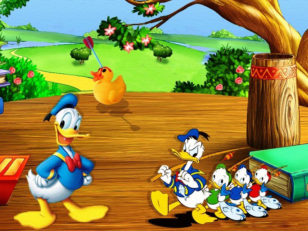 1024x768 Donald Duck Wallpaper