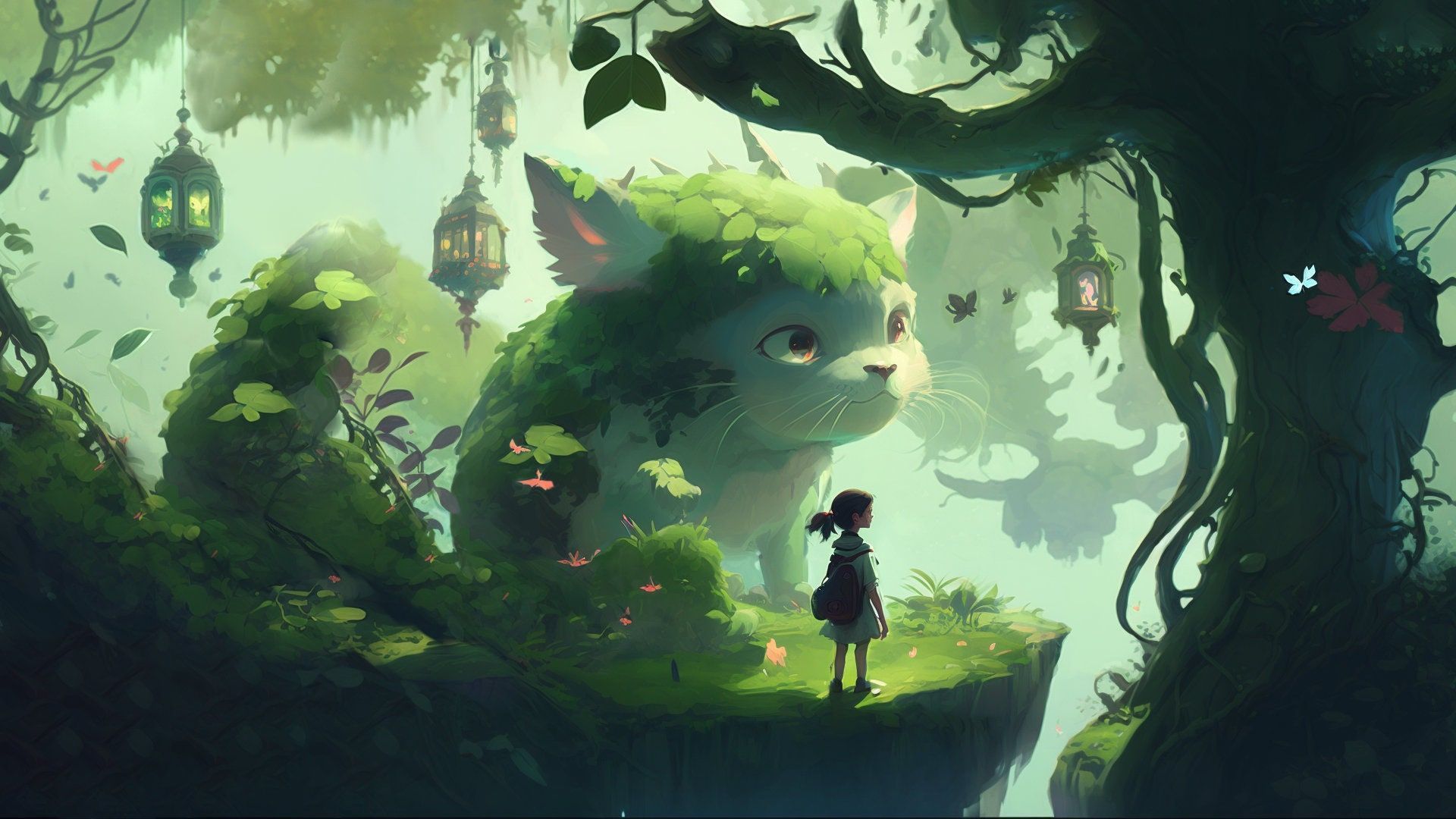 Lofi forest wallpapers top free lofi forest backgrounds wallpaperaccess