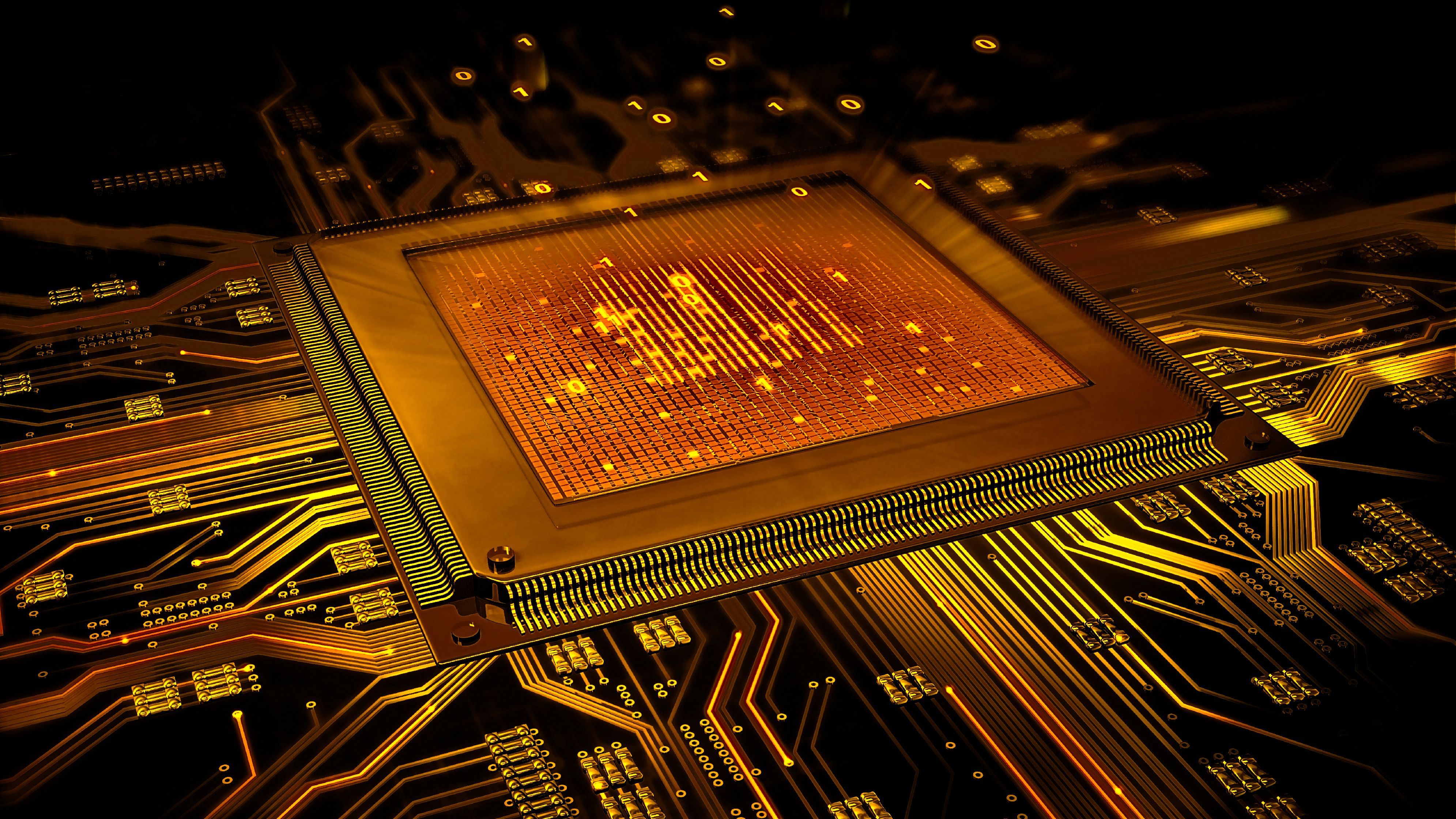 3982x2240 Technology Circuit 4k Ultra HD Wallpaper