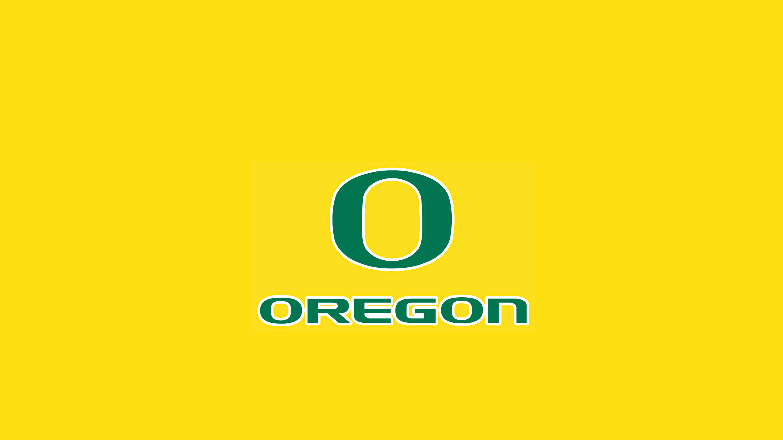 2560x1440 Oregon, Yellow, Ducks, College, Wallpaper, Sandbox HD wallpaper
