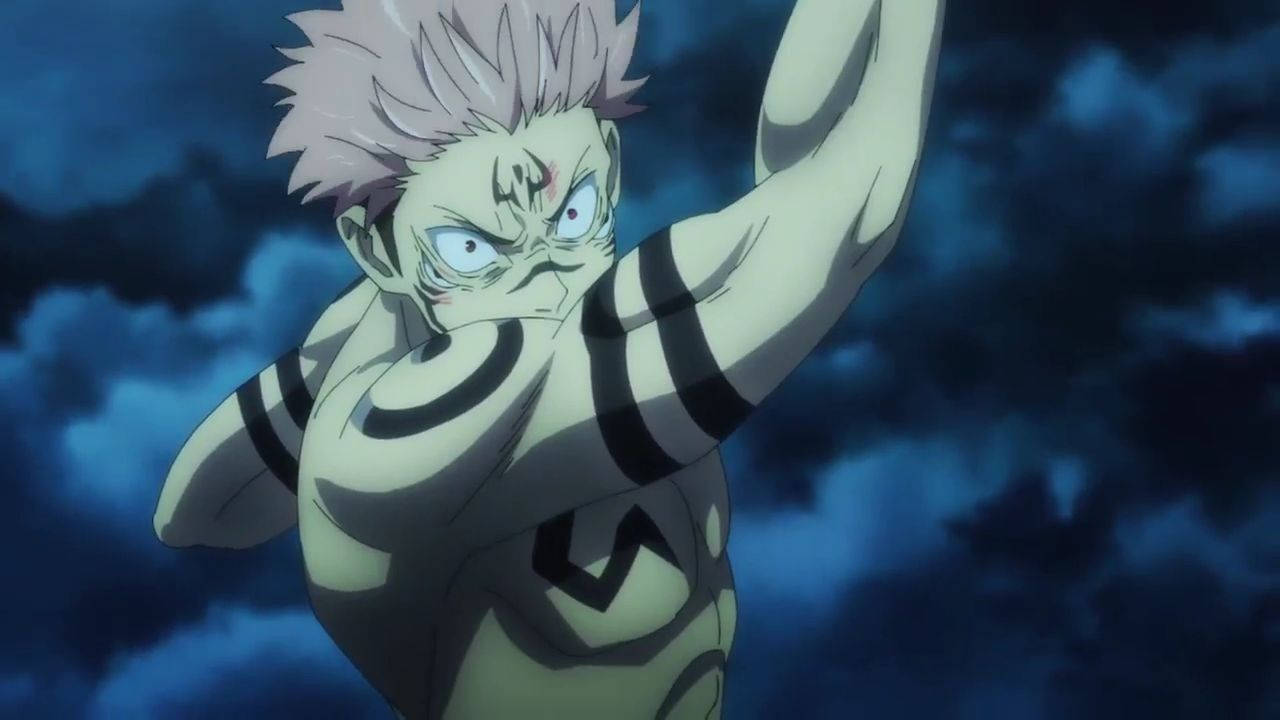 1280x720 Ryomen Sukuna In Battle Wallpaper
