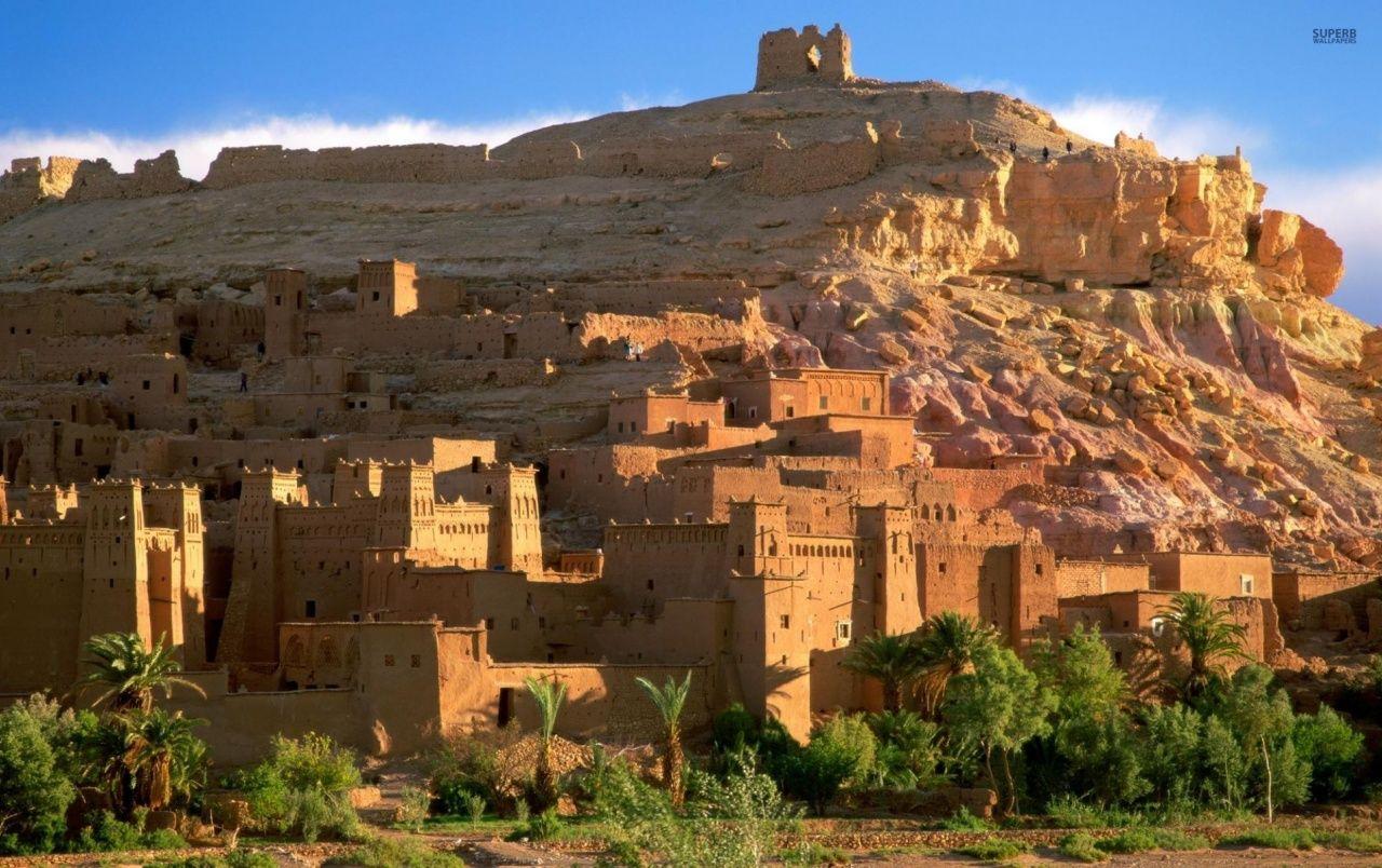 1280x804 Kasbah Ruins Morocco wallpaper. Kasbah Ruins Morocco stock