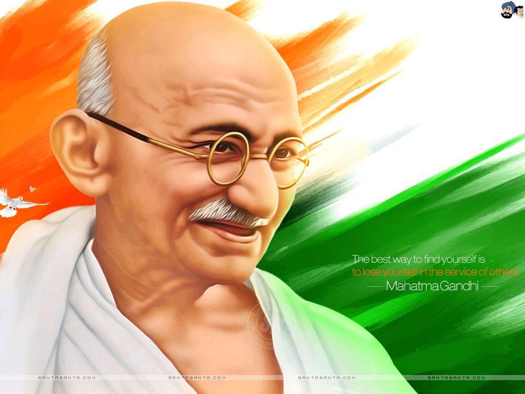 Mahatma Gandhi Wallpapers - Top Free Mahatma Gandhi Backgrounds -  WallpaperAccess