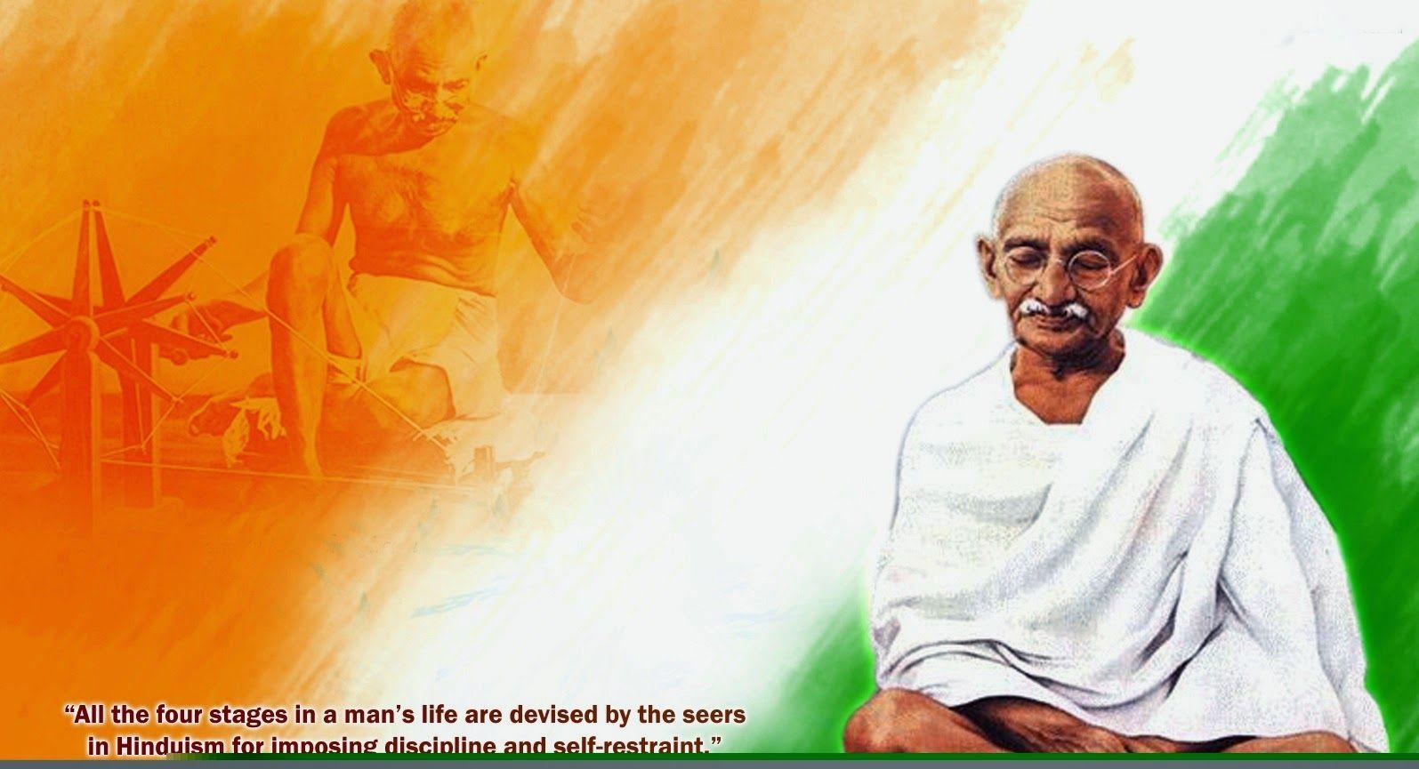 1595x865 Find Wallpaper: Mahatma Gandhi Image Special for Gandhi