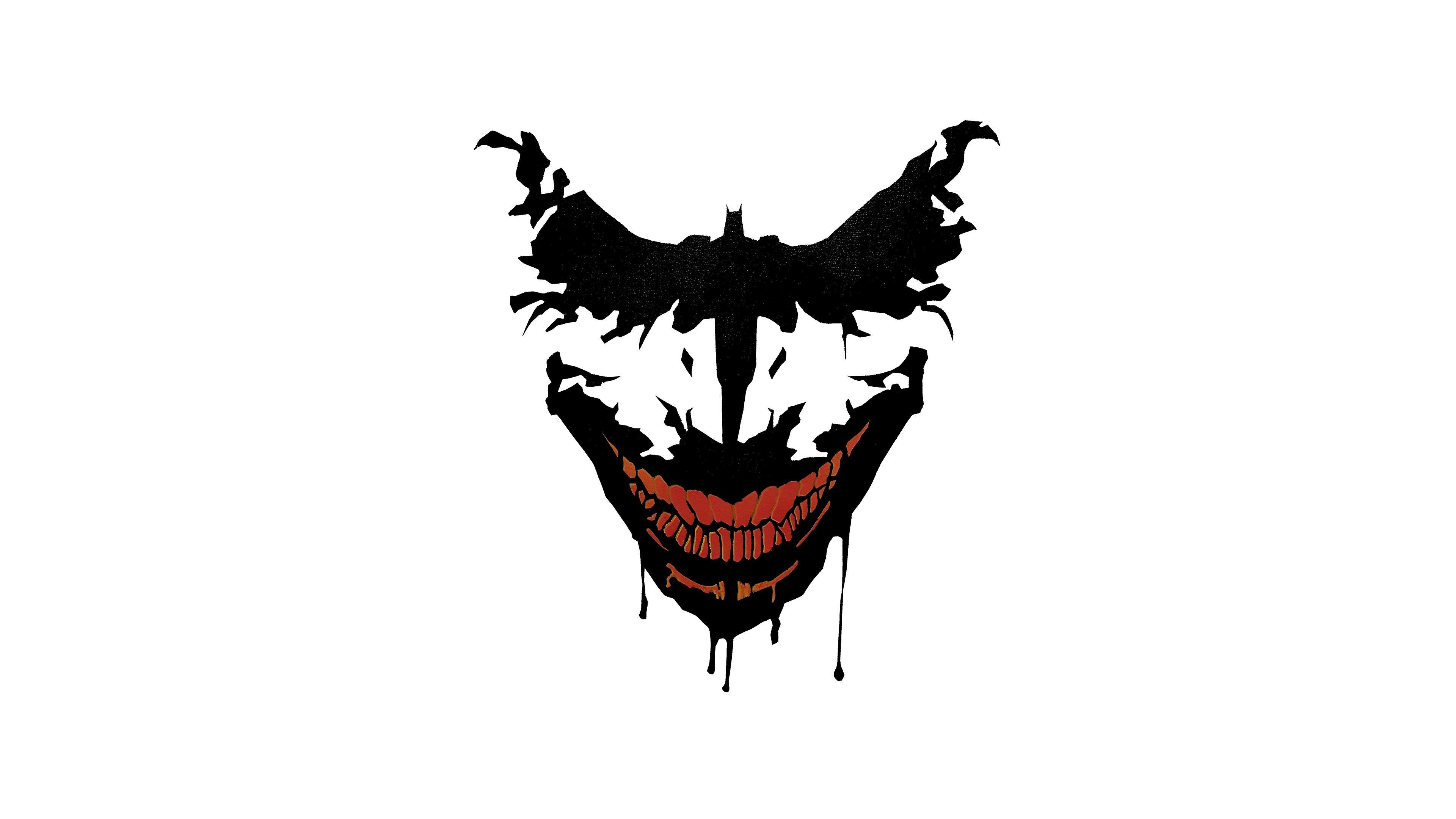 3840x2160 Joker Bat Art, Siêu anh hùng HD, Hình nền 4k, Hình ảnh