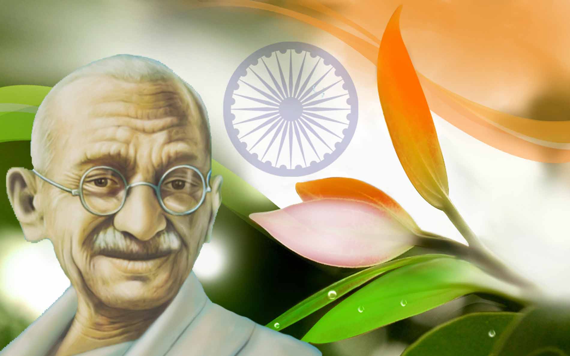 1900x1188 Happy Gandhi Jayanthi Image, Quotes by Father of Nation