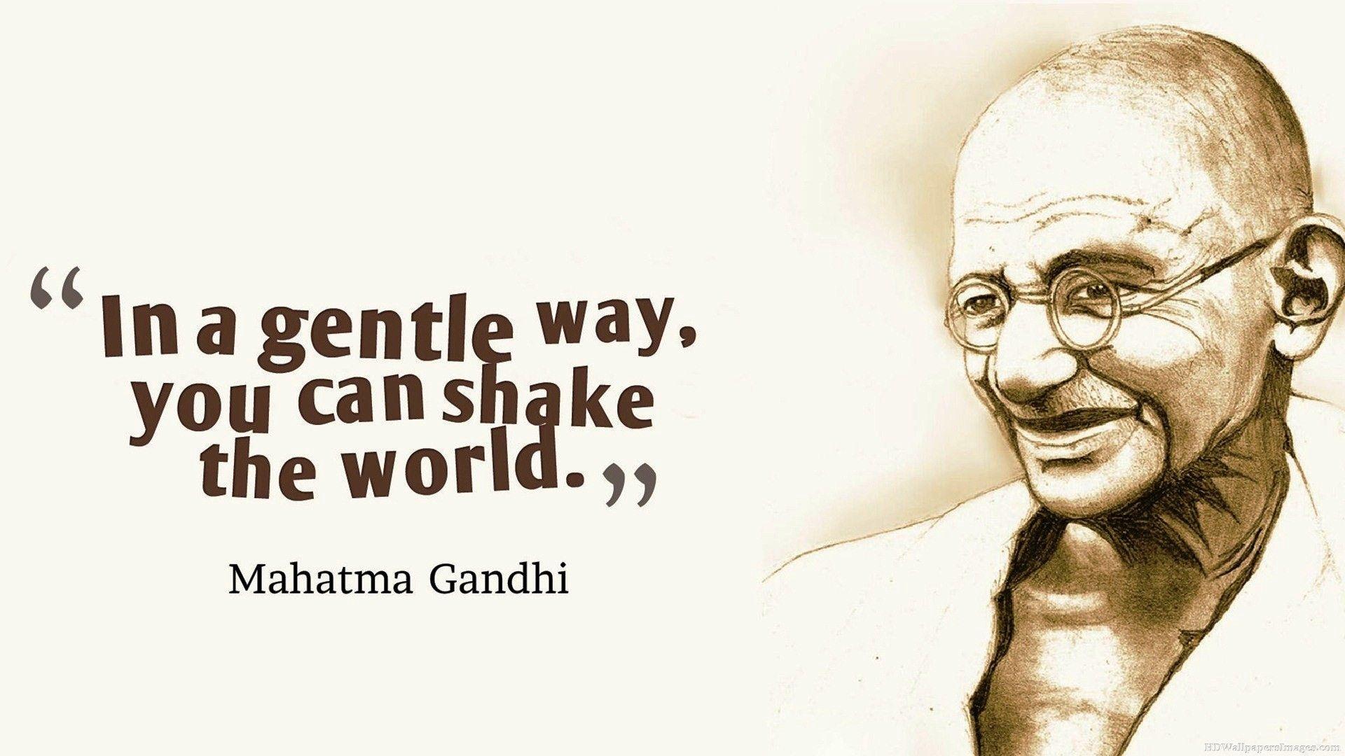 1920x1080 Mahatma Gandhi Wallpaper